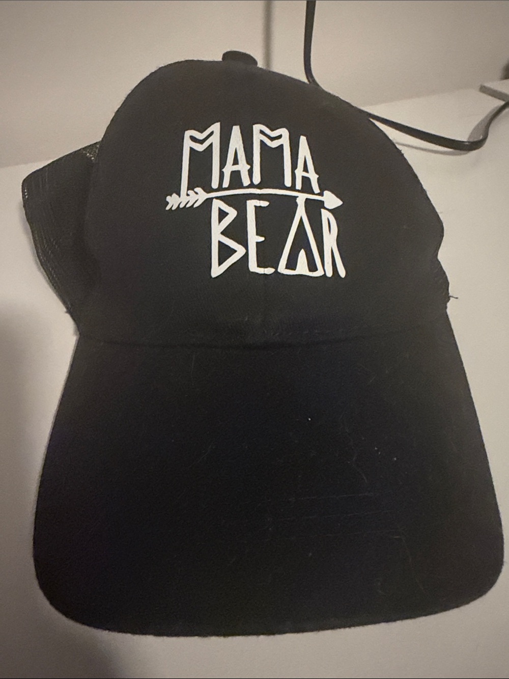 4/$15 Mama Bear  Black Cap